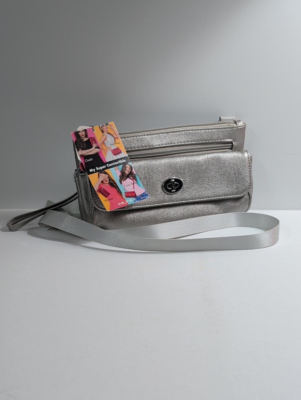 Mundi Silver "My Super Convertible" Multiway Bag